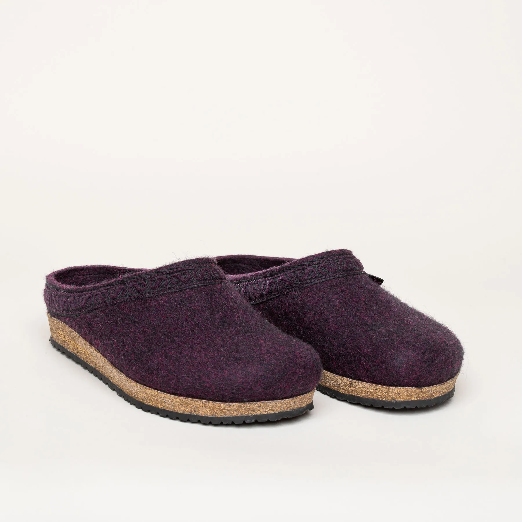 Filzclog Hausschuh 108 Stegmann darkmagenta