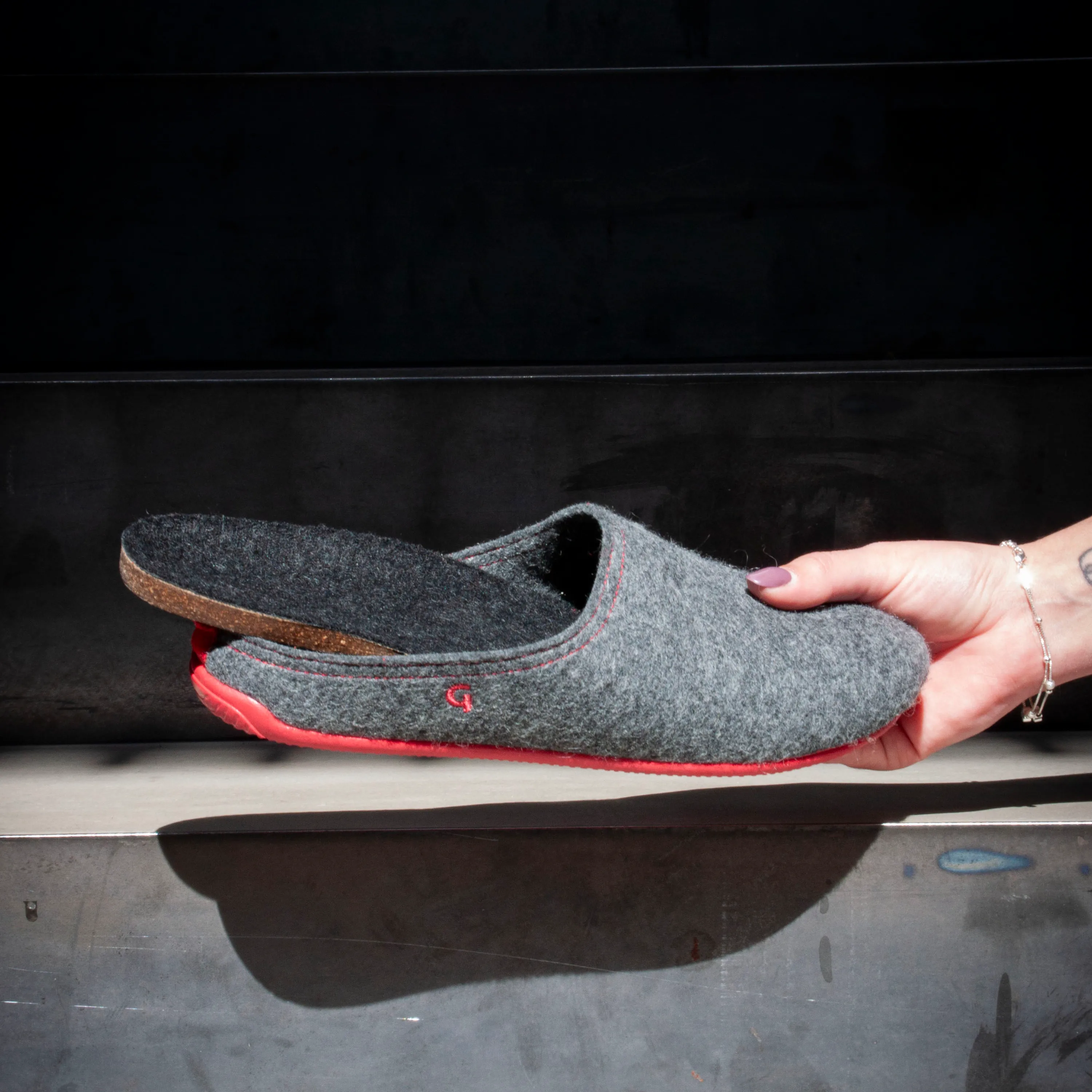 Wool Slide-In