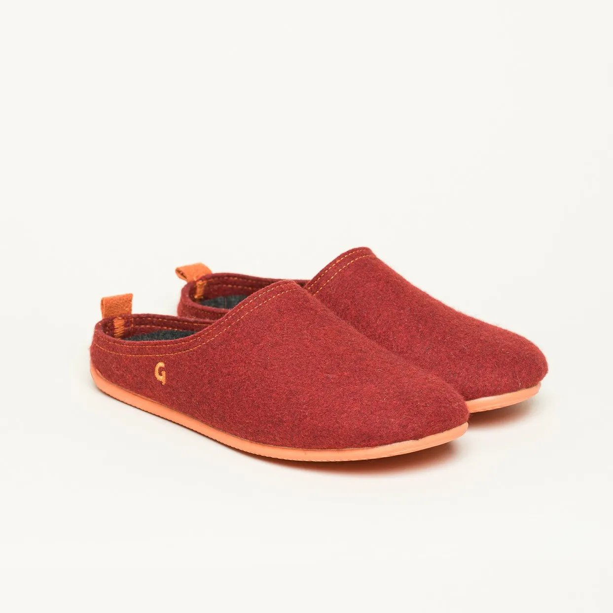 Wool Slide-In » Variante: Standard, Farbe: RE-red/orange, Größe: 42