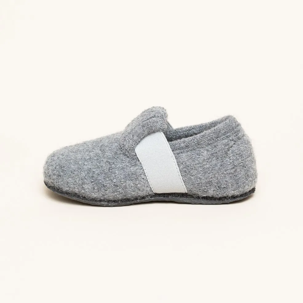 Alpine Runner Kinder Hausschuh grau