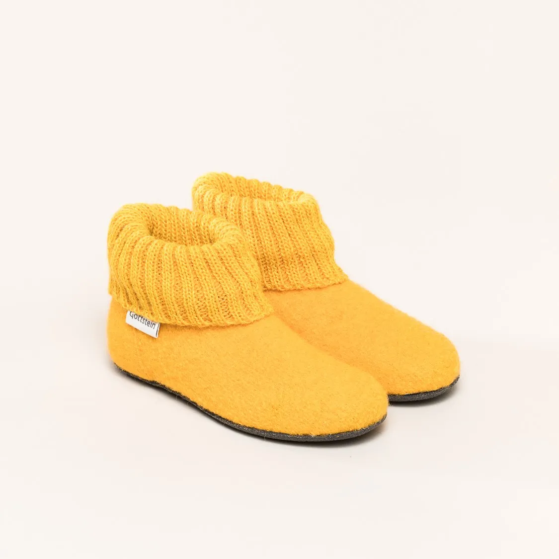 Gottstein Alpine Boot FE | Kinder Hausschuh | Kinder Filz-Hausschuh | Farbe lux | Kinder-Hausschuh in Größe 28