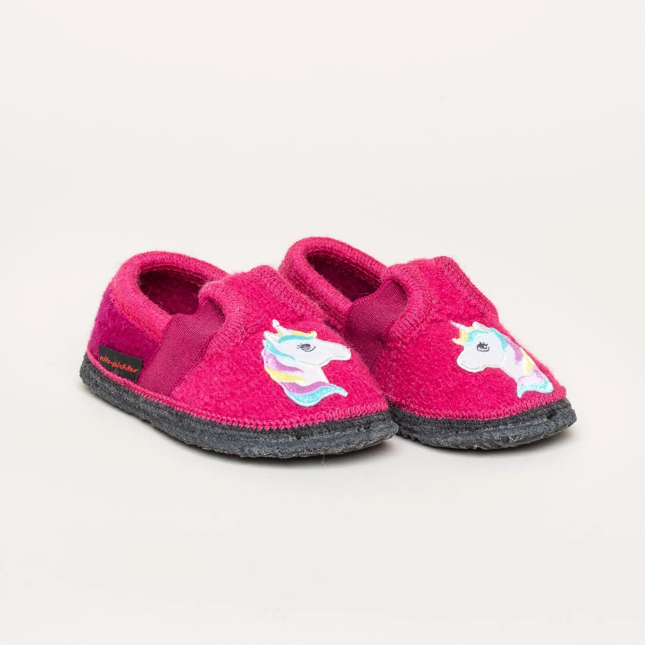 Kinder Hausschuh Einhorn pink