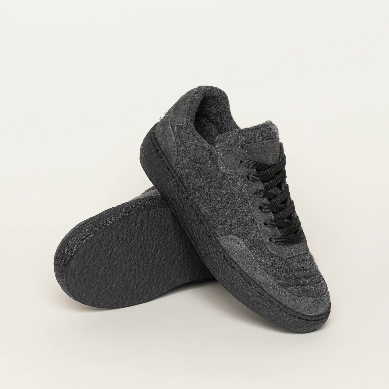 Wool Blaze Woll-Sneaker schwarz
