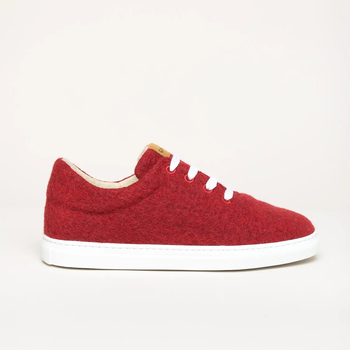 Gottstein 101 Wool Walker | Damen Woll-Sneaker | Farbe red | Sneaker in Größe 39