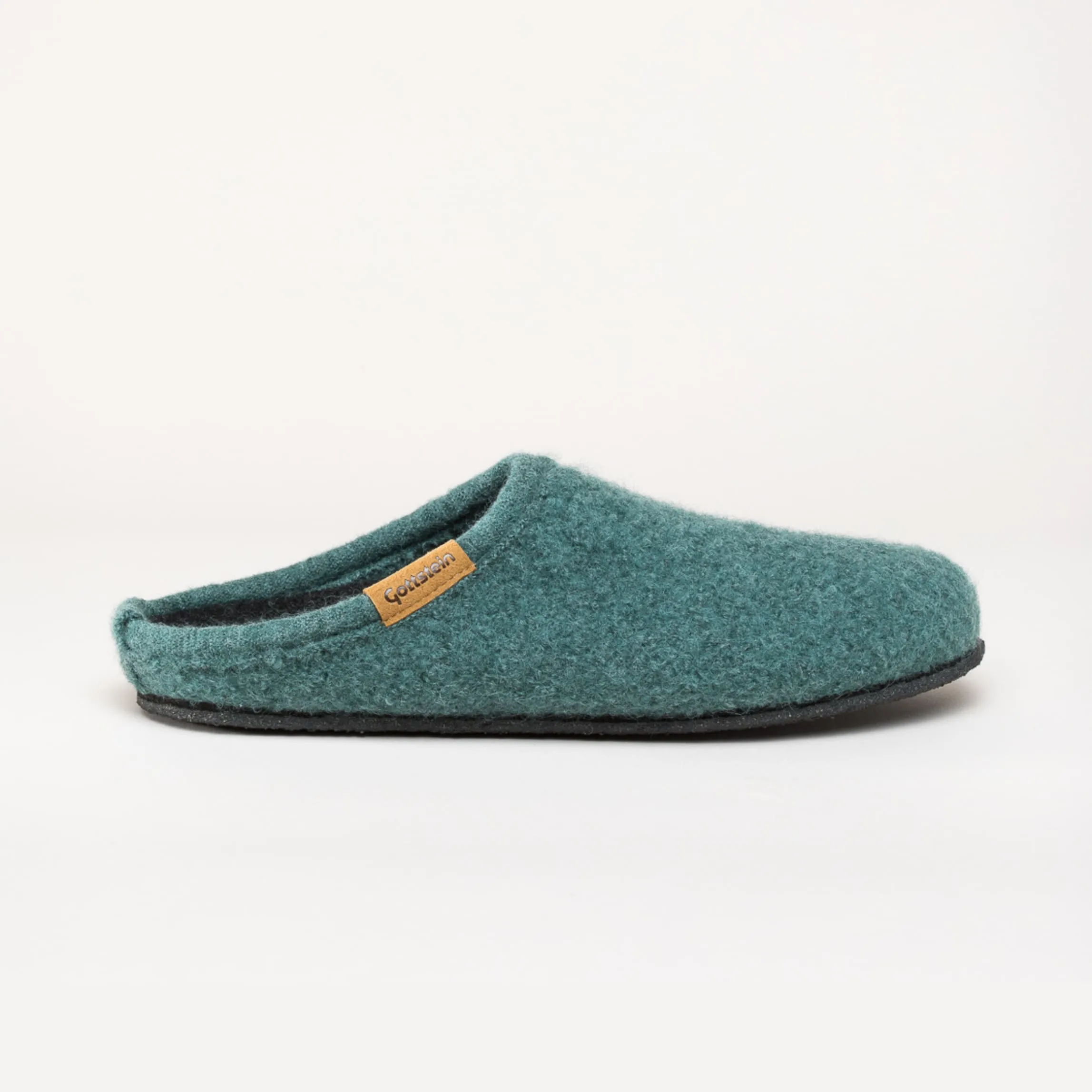 Gottstein ALP- COMFORT-FE | Damen Filz-Hausschuh | Farbe oceangreen | Pantoffel in Größe 43