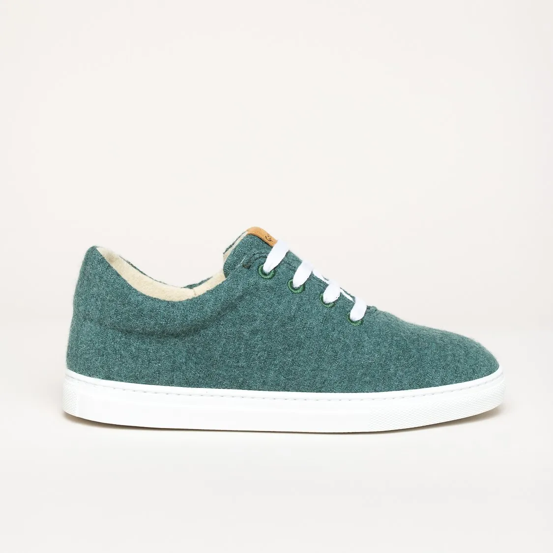 Wollsneaker Wool Walker grün