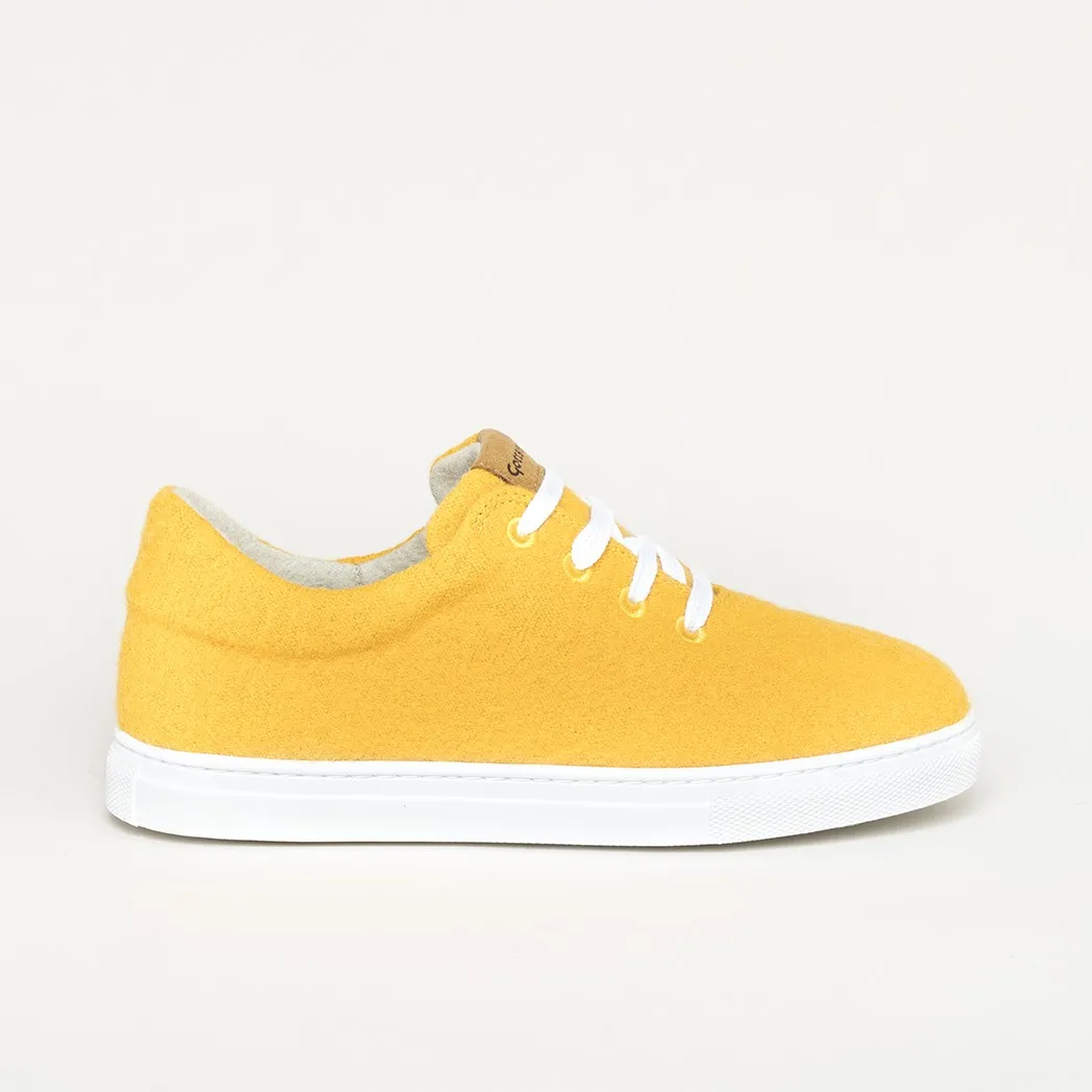 Wollsneaker Wool Walker gelb