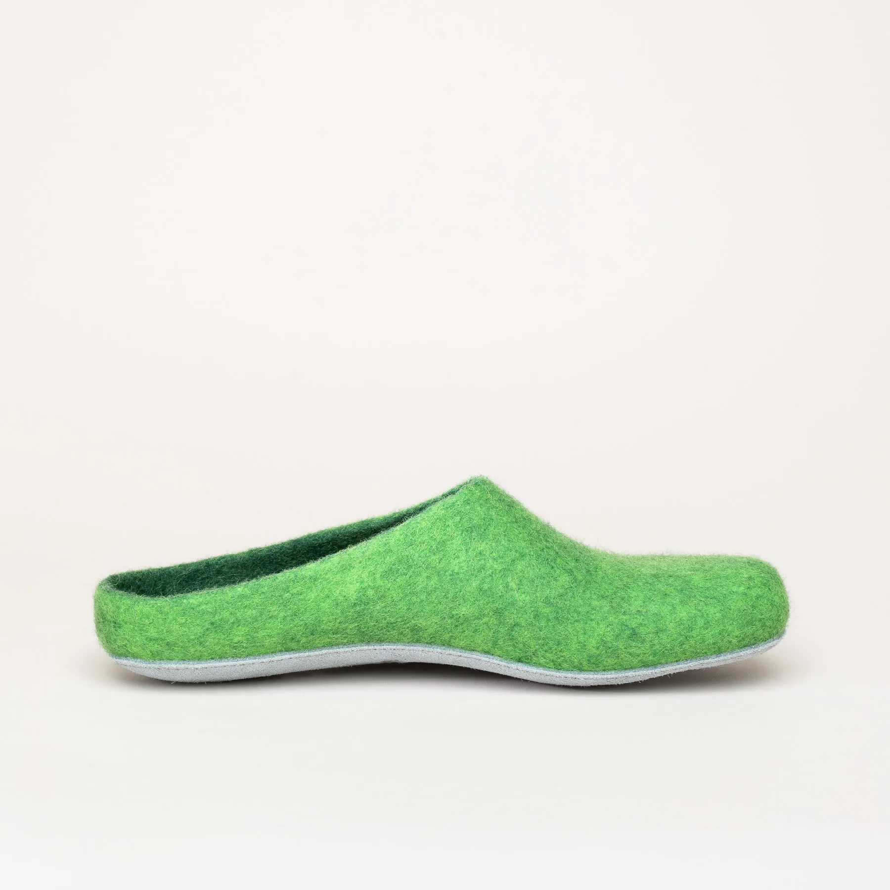 Pantoffel Filz 701 hellgrün