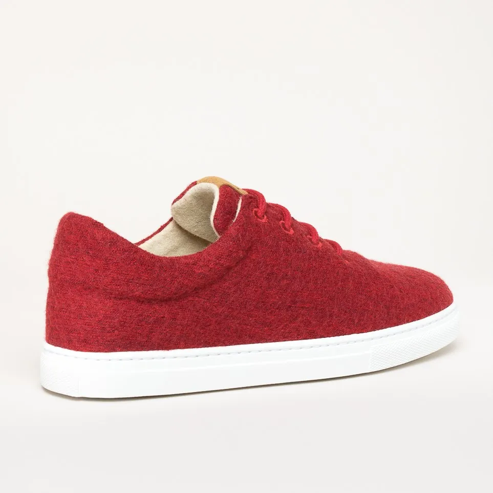 Wollsneaker Wool Walker rot