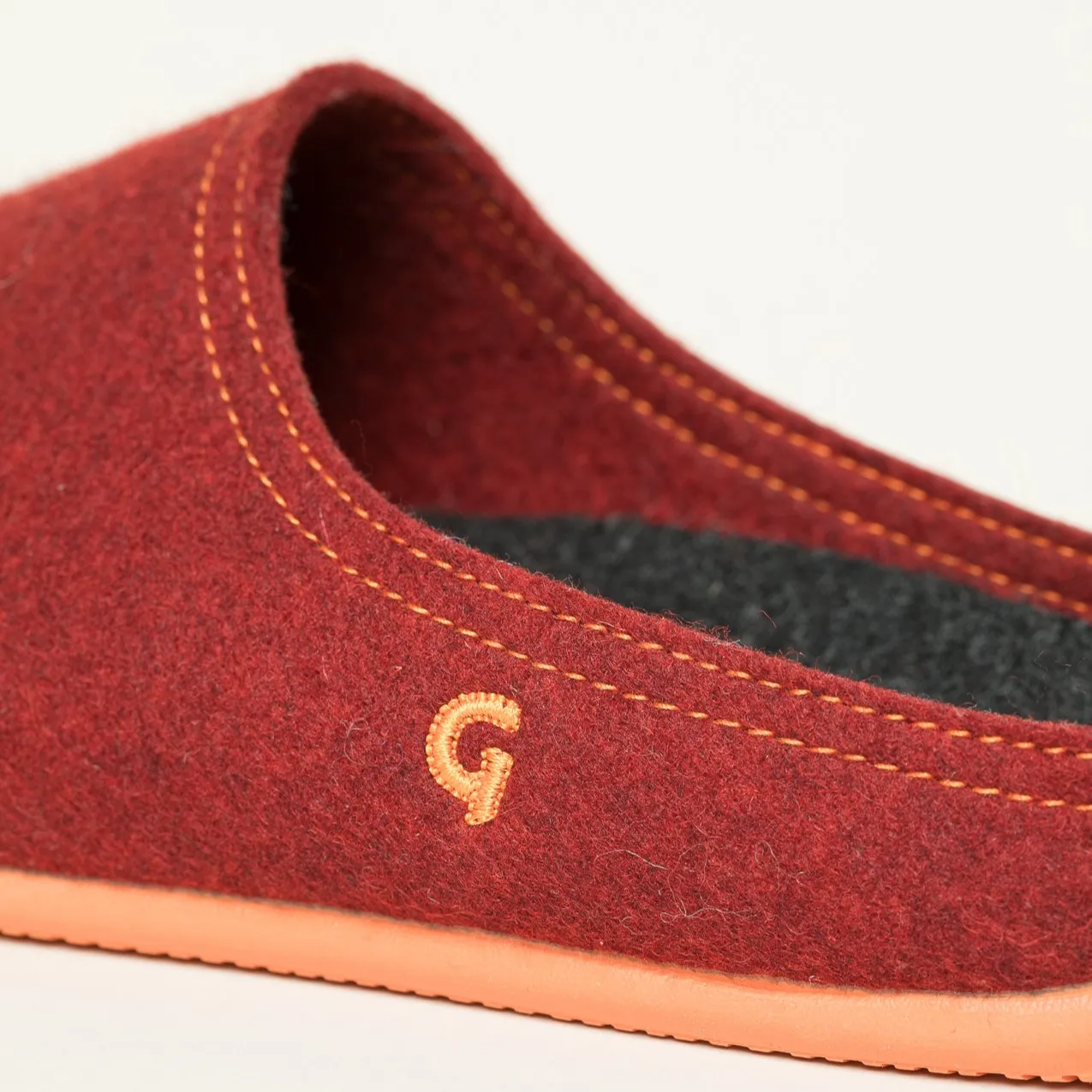 Wool Slide-In » Variante: Standard, Farbe: RE-red/orange, Größe: 42