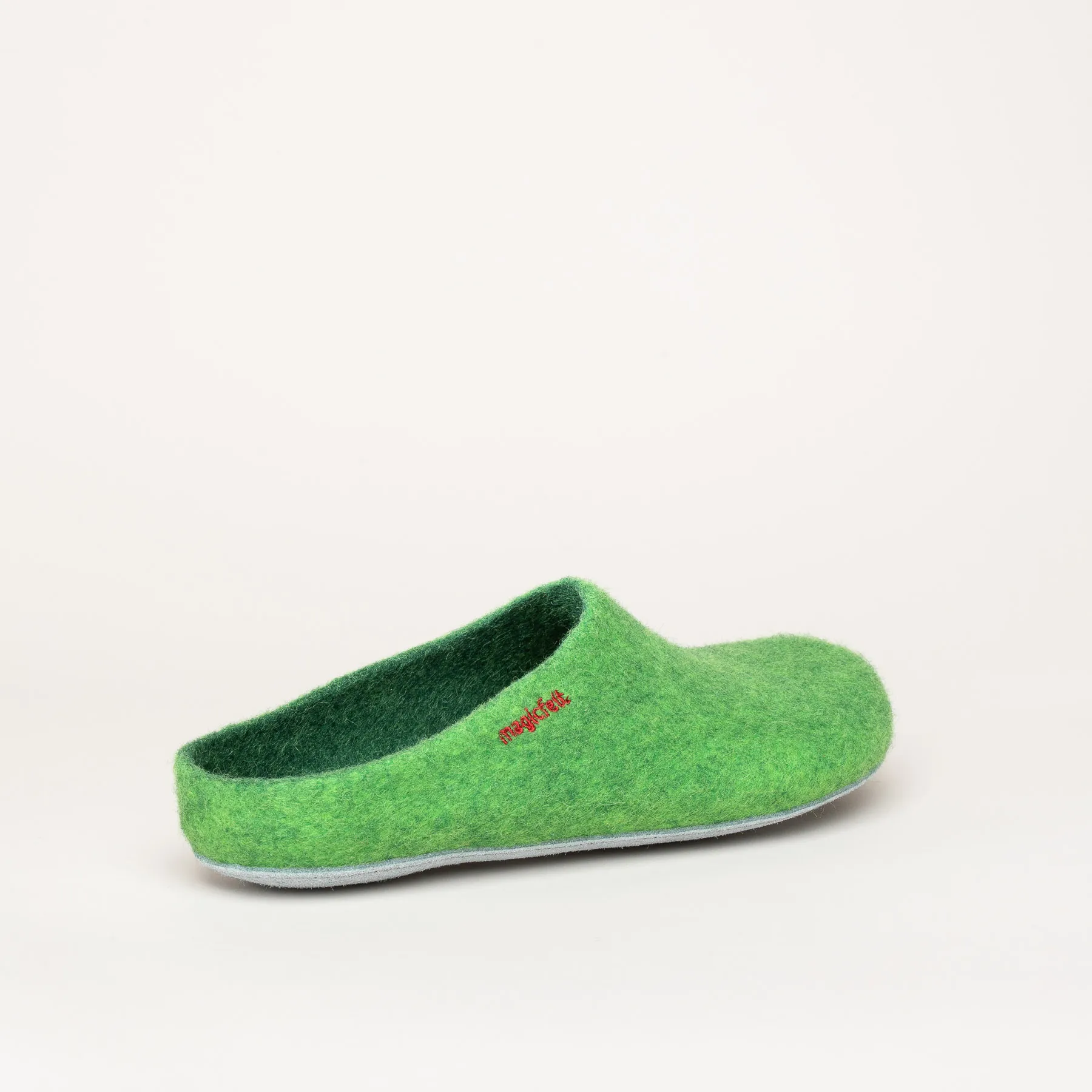 Pantoffel Filz 701 hellgrün