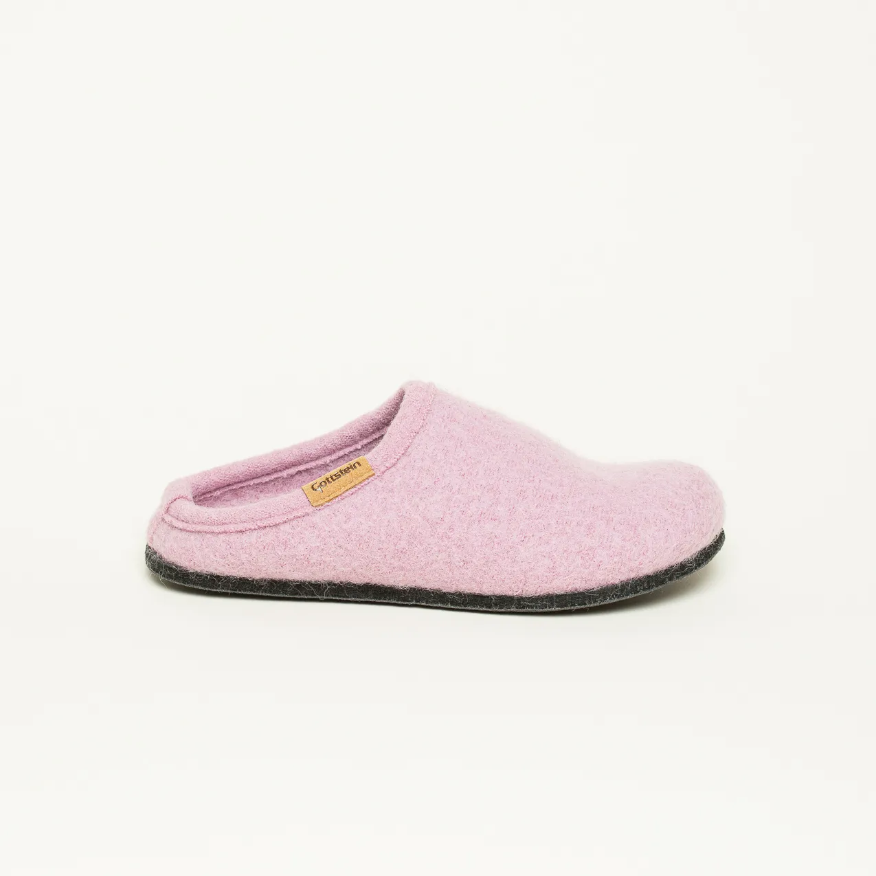 Woll Pantofffel Alpine Light Gottstein | Filz Hausschuh für Damen & Herren | Dusty Pink 41