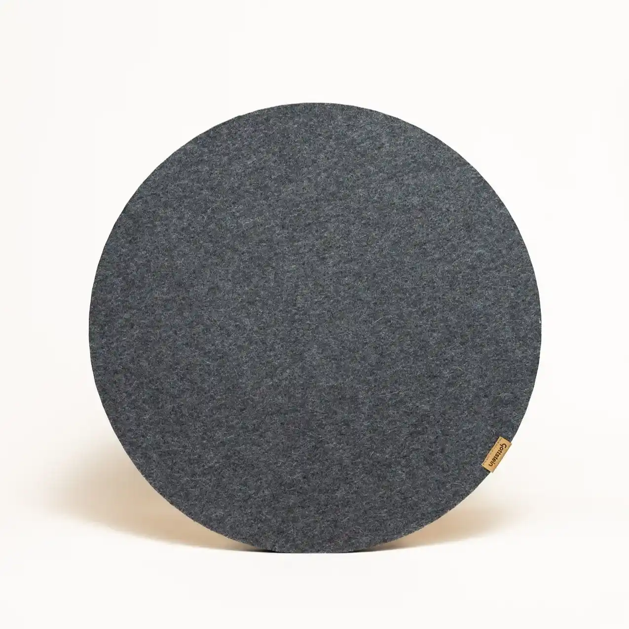 Filz Sitzauflage rund aus Schurwolle - Made in Tirol | Gottstein Manufaktur für Wolle | Durchmesser 40 cm