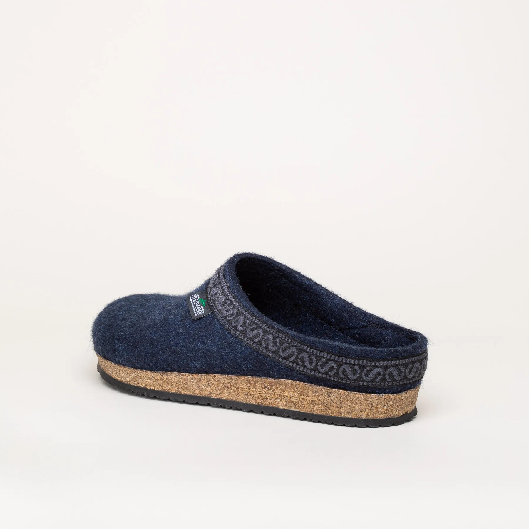 Filzclog Hausschuh 108 Stegmann navy