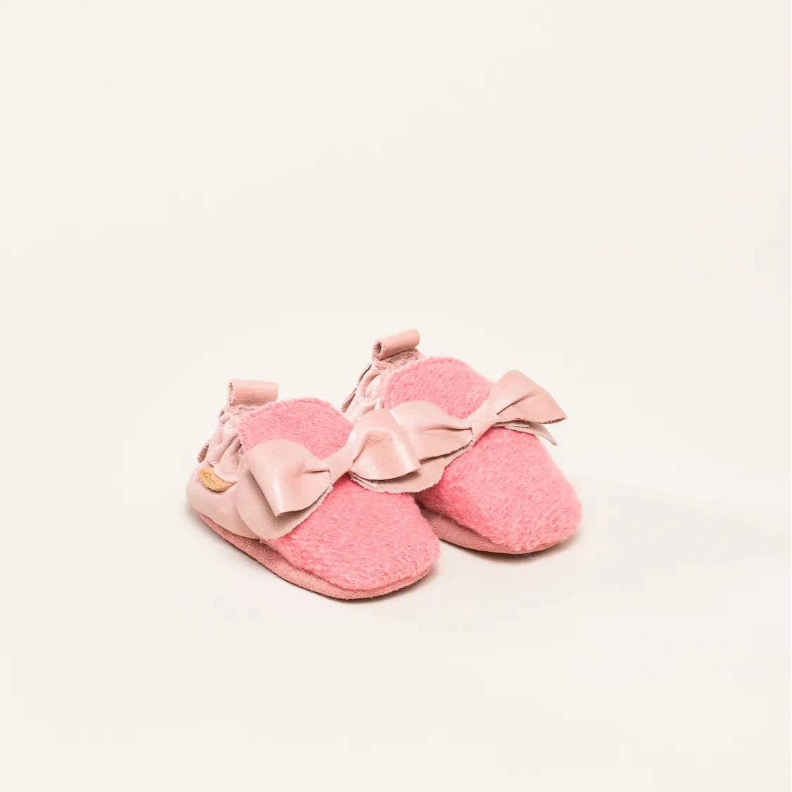 Kitz-Pichler Krabbelschuhe Bow | Baby Hausschuh | Farbe sorbet | Babyschuhe in Größe 2021