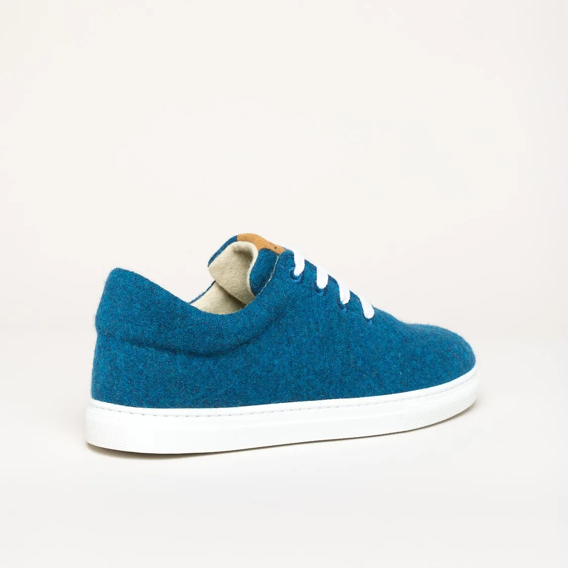 Wollsneaker Wool Walker blau