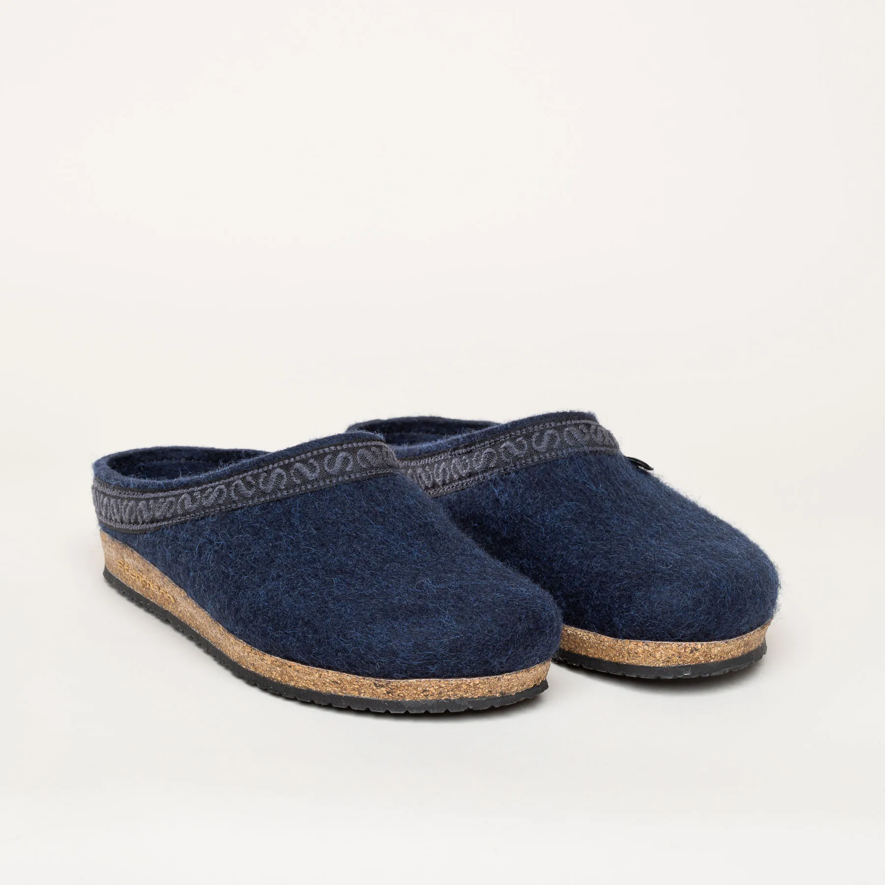 Filzclog Hausschuh 108 Stegmann navy